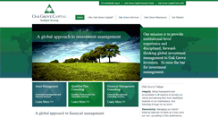 Desktop Screenshot of oakgrovecapital.net